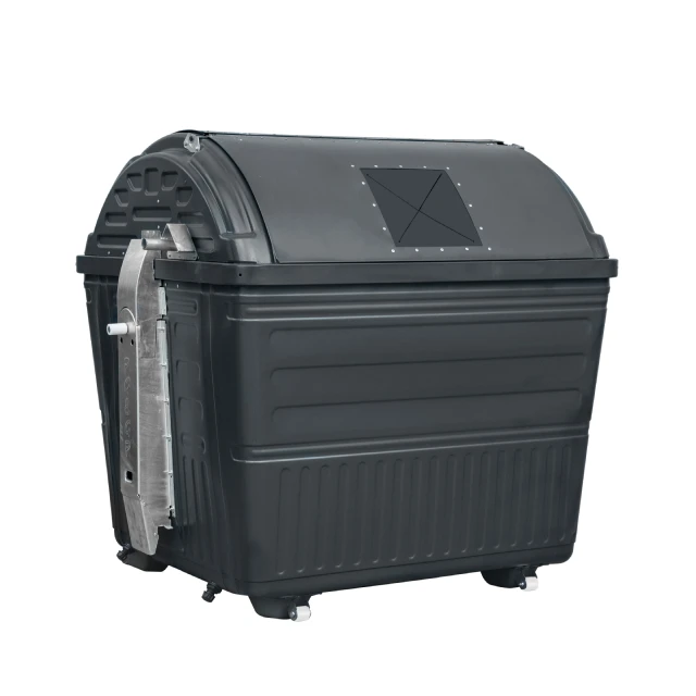 3200L Heavy Duty Lub ntiajteb txawj nqus xauv khib nyiab ntim nrog lub peev xwm loj rau kev tswj cov khib nyiab sab nraum zoov